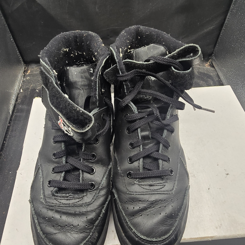 Justin Black Leather Women's‎ Shoes